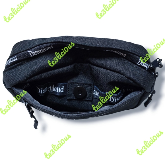 DISNEYLAND MINI BLACK FANNY PACK EAR HOLDER - Picture 3 of 10